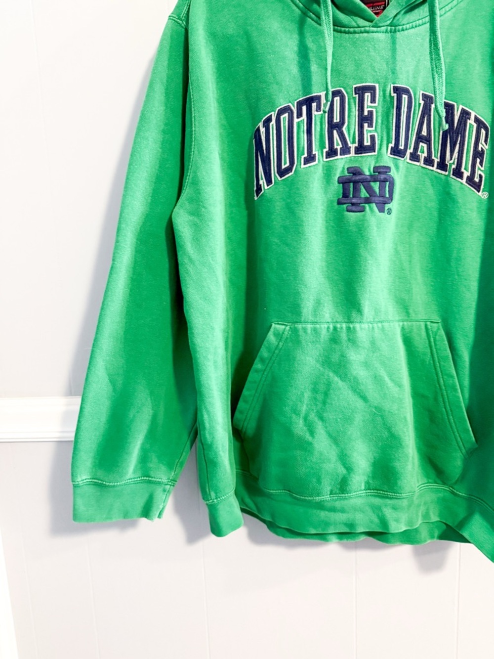 Vintage Genuine Stuff Notre Dame Hoodie - Picture 4 of 5